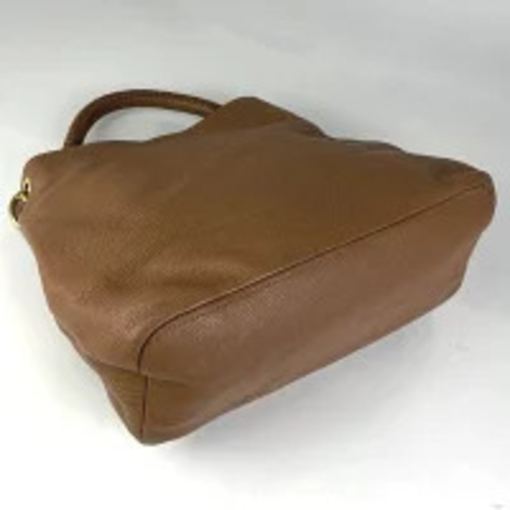 Prada hobo bag Vitello Daino pebbled leather Brown - Picture 2 of 6